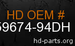 hd 59674-94DH genuine part number