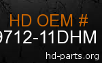 hd 59712-11DHM genuine part number