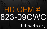 hd 59823-09CWC genuine part number