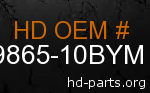 hd 59865-10BYM genuine part number