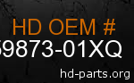 hd 59873-01XQ genuine part number