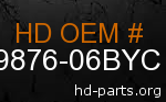 hd 59876-06BYC genuine part number