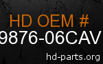 hd 59876-06CAV genuine part number