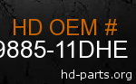 hd 59885-11DHE genuine part number