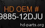 hd 59885-12DJU genuine part number