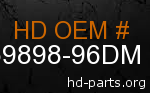 hd 59898-96DM genuine part number