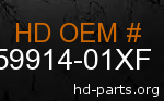 hd 59914-01XF genuine part number