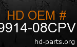 hd 59914-08CPV genuine part number