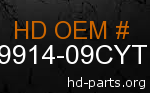 hd 59914-09CYT genuine part number