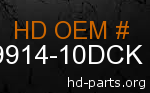 hd 59914-10DCK genuine part number