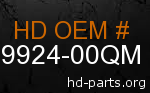 hd 59924-00QM genuine part number