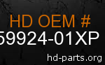 hd 59924-01XP genuine part number