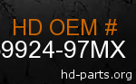 hd 59924-97MX genuine part number