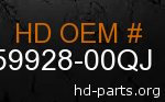 hd 59928-00QJ genuine part number