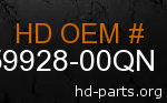 hd 59928-00QN genuine part number