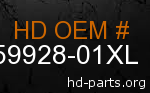 hd 59928-01XL genuine part number
