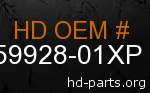 hd 59928-01XP genuine part number