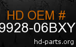 hd 59928-06BXY genuine part number