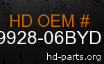 hd 59928-06BYD genuine part number