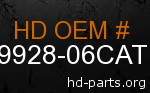 hd 59928-06CAT genuine part number