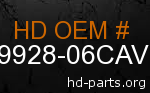 hd 59928-06CAV genuine part number