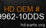 hd 59962-10DDS genuine part number