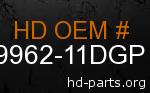 hd 59962-11DGP genuine part number