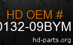 hd 60132-09BYM genuine part number