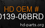 hd 60139-06BRD genuine part number