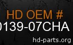 hd 60139-07CHA genuine part number