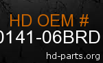hd 60141-06BRD genuine part number