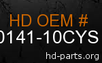 hd 60141-10CYS genuine part number