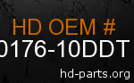 hd 60176-10DDT genuine part number