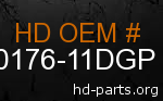 hd 60176-11DGP genuine part number