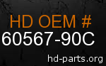 hd 60567-90C genuine part number