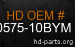 hd 60575-10BYM genuine part number