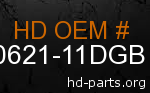 hd 60621-11DGB genuine part number