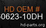 hd 60623-10DH genuine part number