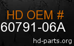 hd 60791-06A genuine part number