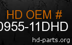 hd 60955-11DHD genuine part number