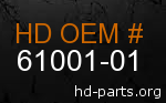 hd 61001-01 genuine part number