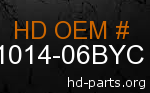 hd 61014-06BYC genuine part number
