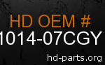 hd 61014-07CGY genuine part number