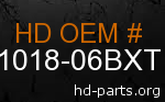 hd 61018-06BXT genuine part number