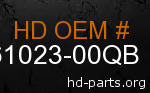 hd 61023-00QB genuine part number