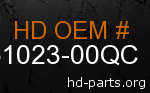 hd 61023-00QC genuine part number