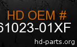 hd 61023-01XF genuine part number
