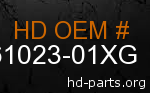 hd 61023-01XG genuine part number