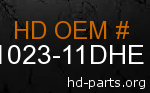 hd 61023-11DHE genuine part number