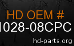 hd 61028-08CPC genuine part number